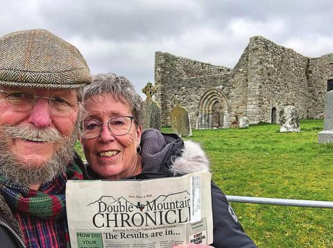 The Nomadic Newspaper still honeymooning around Scotland