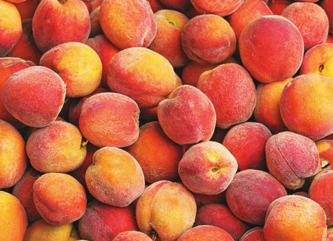 Peach producers are expecting good yield and quality and high demand from consumers this season. (Stock photo)