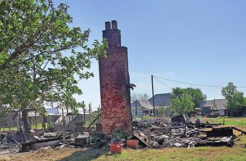 Late night fire devastates Aspermont home