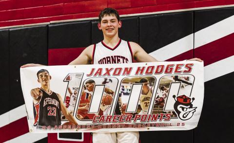 ASPERMONT'S Jaxon Hodges crosses 1000 points