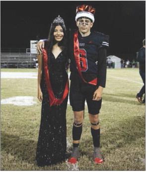 Chelsea Jimenez Roby CISD 2025 Homecoming Queen and King Gage Barrera were crowned at the Roby CISD Homecoming Friday night.