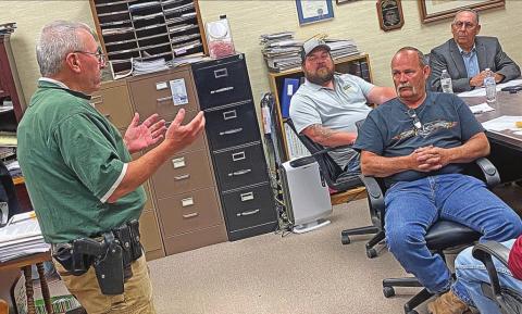Sheriff Randy Ford proposes the council grant city marshal authority to deputies.