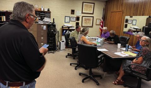 Under new guidelines adopted last month, citizens must sign up in advance, are limited to three minutes each, and must follow new decorum rules, while council members may only respond with factual information or by directing issues to a future agenda. PHOTO BY JEFF HURT