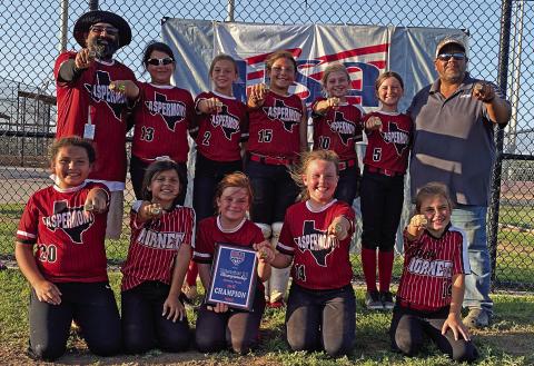 (Pictured Standing l - r) Joe Murguia, Gracyn Torres, Adalee Marsh, Sophee Silva, Sara Meador, Tessa Rabel, Sal Silva (Pictured Kneeling l - r) Emersyn Calamaco, Kaydee Silva, Hollis Marsh, Raylie Myers, Myka Myers PHOTO SUBMITTED BY KRISTIN MARSH