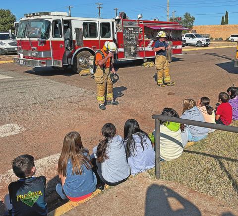 Little Hammers learn fire safety this week