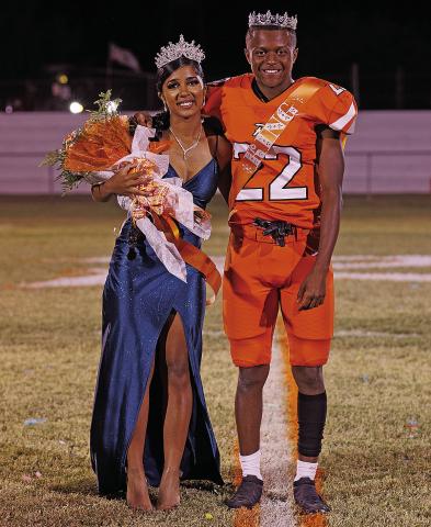 2022/23 Rotan Homecoming Queen, Ana Daniel and King, Jordan Daniel.