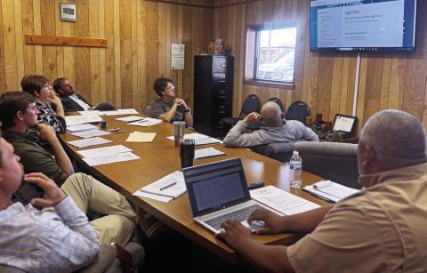 The Aspermont City Council received a brief virtual tour of the cities website this month With officials Hoping to receive feedback from residents as the site evolves.