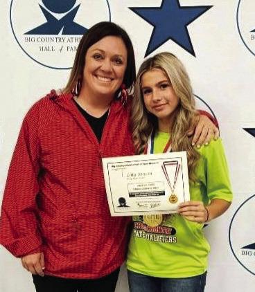 Coach Lyndi Boone &amp; Lilly Benson COURTESY PHOTO