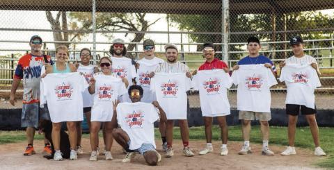 Winning Team: No Klass - L-R: Britt Johnson, Zoe Moore, Jaya Atkins, Zoey Flores, Tate Thompson, Brendin Atkins, Tyler Warner, Zacary Flores, Ector Martinez Jr., Juan Garza, Kaeden Krebsbach PHOTO BY MARK MARTINEZ