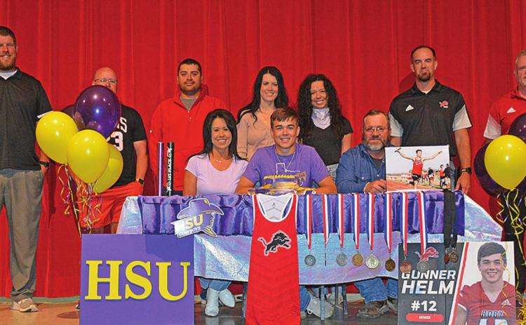 Helms signs with Hardin Simmons Track & Field