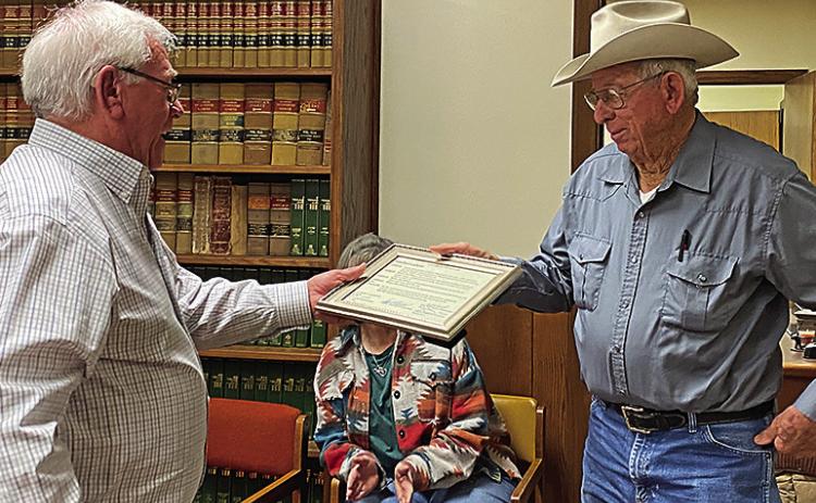 Stonewall County declares March 18th Bronc Hawkins Day