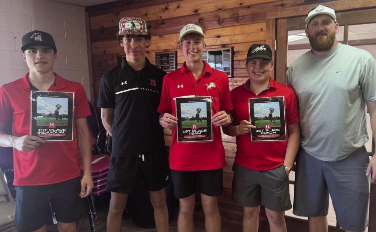 Roby Lion Golf wins 1st Annual Roby Lions Player & Coach Invitational