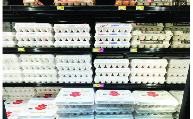 Holiday baking and Easter egg hunts typically drive consumer demand to peak this time of year, but lower consumer demand this year appears to be factoring into the recent price declines. (Michael Miller/Texas A&amp;M AgriLife)