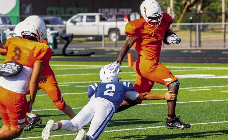 HAMMERS RUN UP SCORE IN BLACKWELL/EDEN SCRIMMAGE
