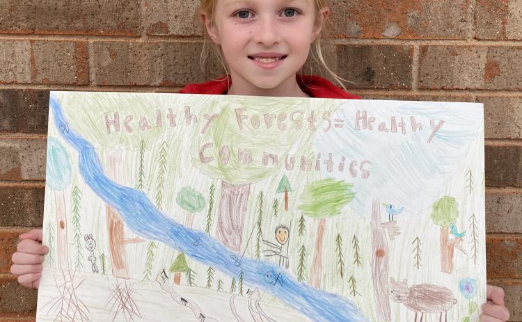 Sara Meador, Stonewall SWCD Poster Contest Winner