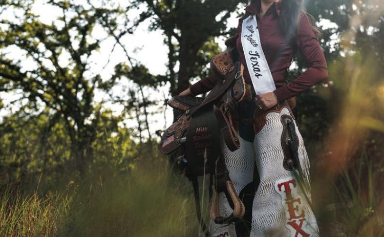 Reanna Santos ’22 ’25, a Texas A&amp;M College of Agriculture and Life Sciences former student, will serve as Miss Rodeo Texas 2025. (Michael Miller/Texas A&amp;M AgriLife)