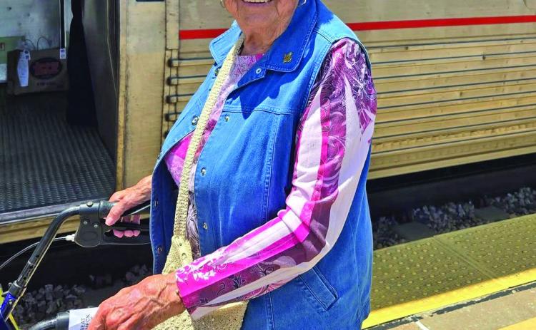All Aboard the Birthday Adventure for Anita Dozier