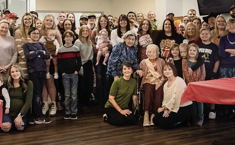 Family celebrates a century of life