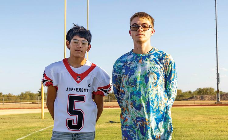 Adam Benavides &amp; Braydon Blankenship. Photo by: Mark Martinez