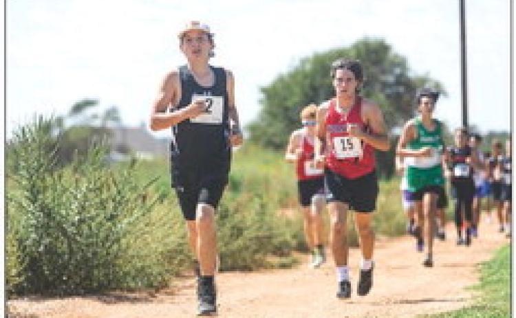 Rotan's Chris Newton (Left) and Aspermont's Carson Guidry (Right).
