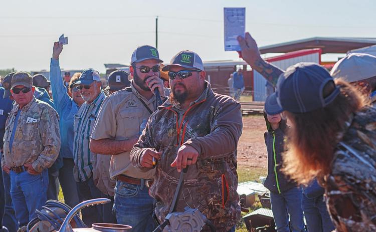 Fisher County Farm sale success