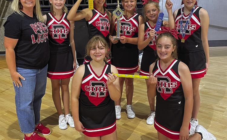 Roby Cheerleaders bring home camp honors in preparation for upcoming school year