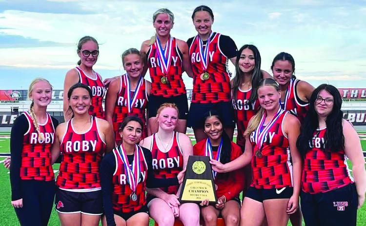 District 14 Champion Roby Lady Lions. COURTESY PHOTO