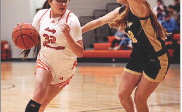 to the Jayton Lady Jays last Tuesday. Photo by: Mark Martinez