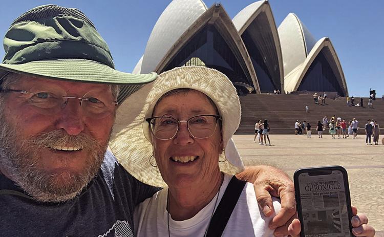 The Nomadic Newspaper says 'G'day, mate!'