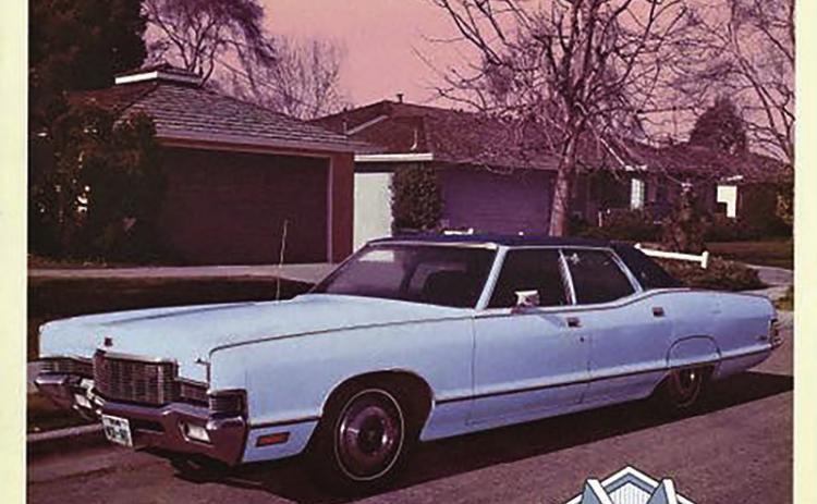 Cover art for McBride &amp; The Ride's first come back single Marlboros &amp; Avon features a blue Mercury Marquis that is mentioned through out the song like the one Harris's dad, Wayne drove in the 1970's.
