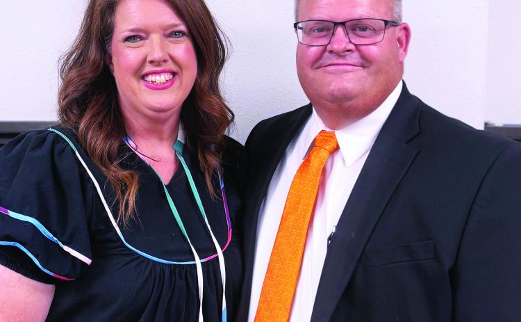 Rotan ISD welcomed Trevor Edgemond and his wife Tammy into the district by unanimous vote during the August 5 meeting.