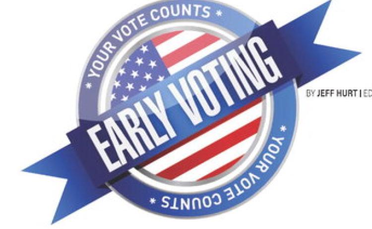 EARLY VOTING STARTS NEXT WEEK