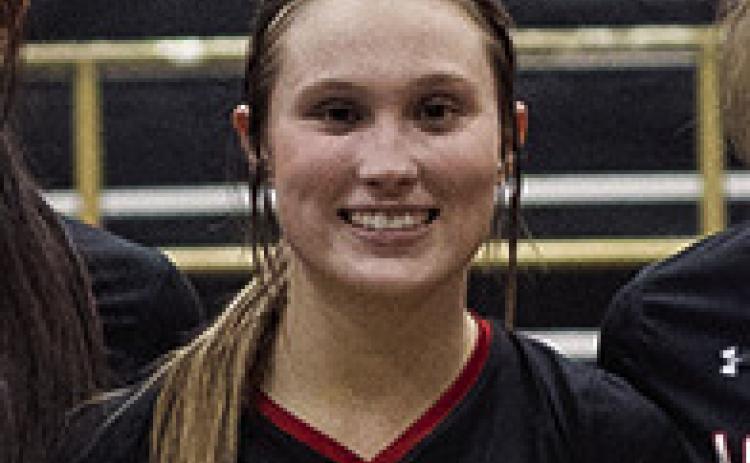 Aspermont - District MVP: Sr. #1 Kelly Lowack - Academic All-District
