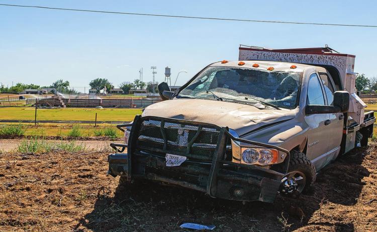 Law enforcement investigated a vehicle accident on Saturday that took the driver on a quarter-mile ride across Rotan ISD sports fields, causing significant damage to multiple fences and school grounds before getting stuck in the neighboring field.