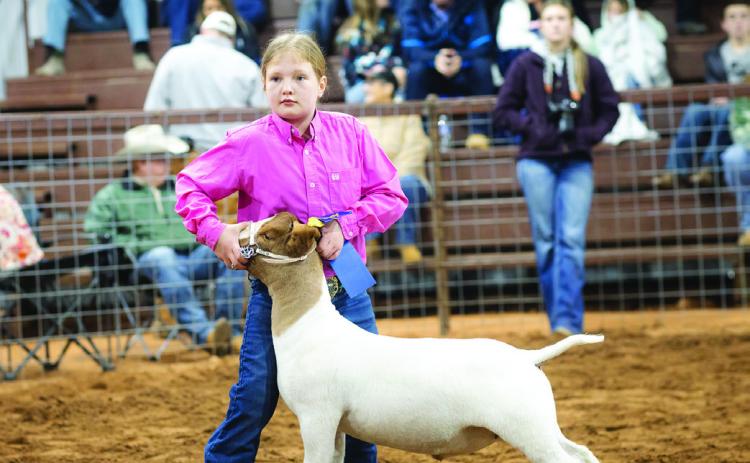 Pictured above Madison Elrod