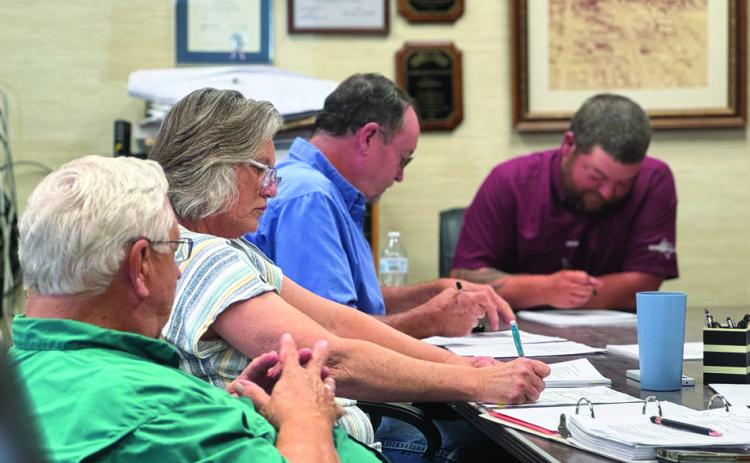 Rotan City Council members consider the cost of providing services amidst rising prices and decreased revenues.