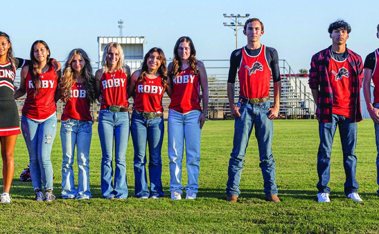 Taylor Jeffrey, Hailee Garmer, Chasity Benson, Joselynn Williams, Ivy Espinoza, Lilly Benson, Brylie Duniven, Emma Carreon, Saylor Smith. Mason Pasley, Cisco Jimenez, Kallen Moody, Camden Lummus, James Covington. PHOTOS BY: MARK MARTINEZ