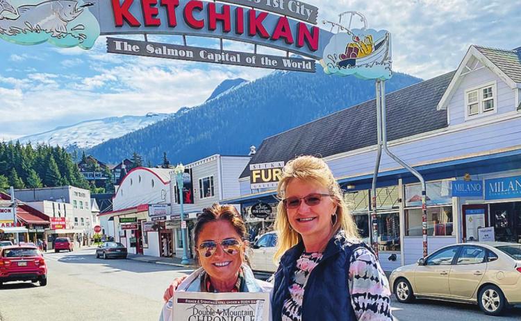 The Nomadic Newspaper cools off in Ketchikan