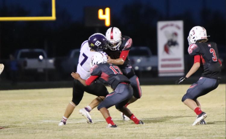 Hornets break the Mustangs 74-36
