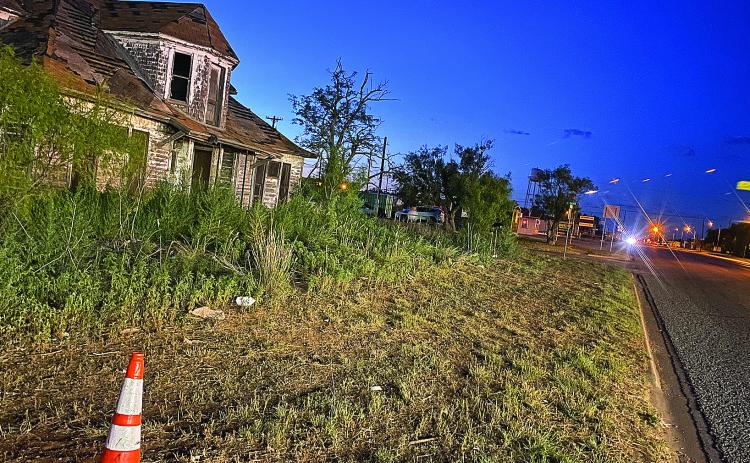 This one-time gem stood proudly at the City of Aspermont’s southern end, and while for some it remains sentimentally iconic, others see it as an eyesore and potential danger. It will likely be one of the first structures mitigated as the city’s cleanup project moves along Broadway.