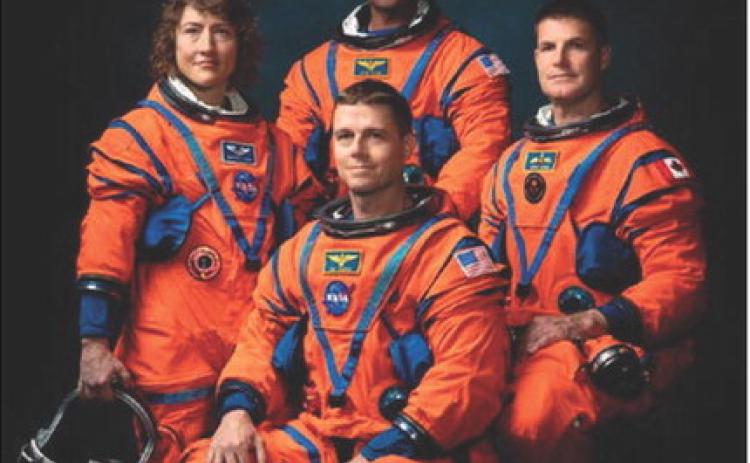 The crew of NASA’s Artemis II mission: NASA astronauts Christina Koch, Reid Wiseman, Victor Glover, and CSA (Canadian Space Agency) astronaut Jeremy Hansen. Credit: NASA