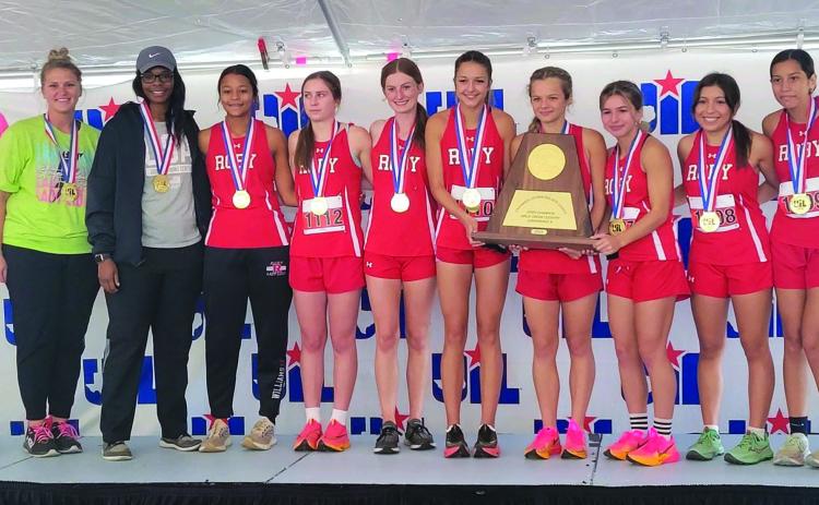 Lady Lion XC claims 1A State Title