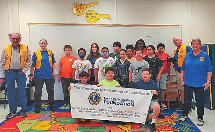 130 students were screened in Rotan September 15th and 136 students were screened in Roby September 28th