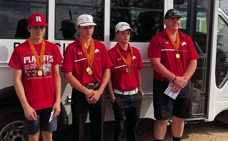 Lion Golf Team finishes 1st at Robert Lee Tournament
