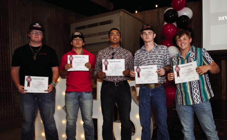Roby Lion Senior Athletes.