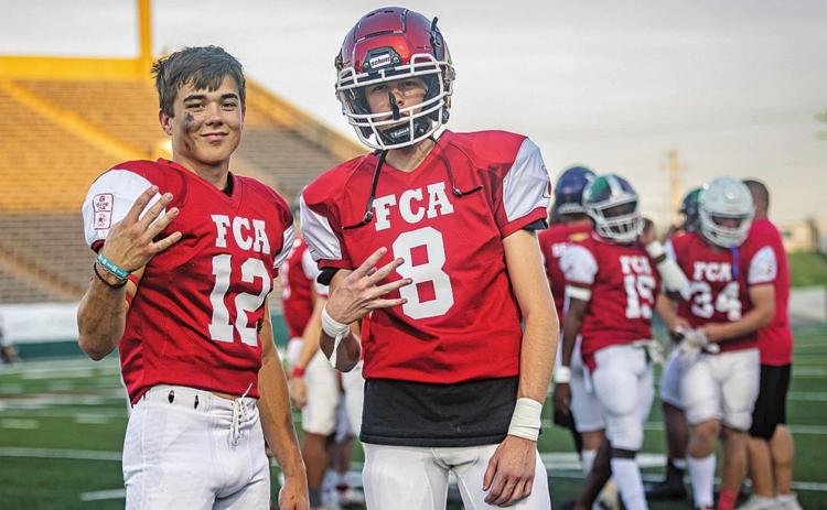 Students represent local school districts in FCA All-star Game