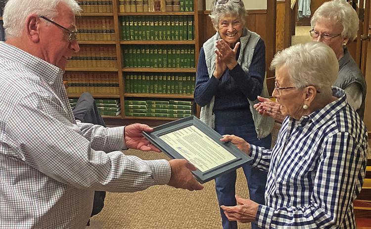 April 5th is Mattie Weaver Day in Stonewall County