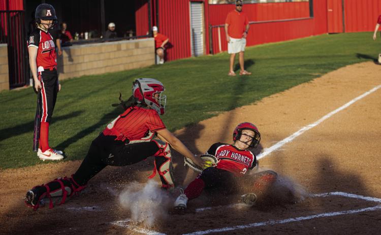 Lady Hornet softball falls 11-1 against Anson