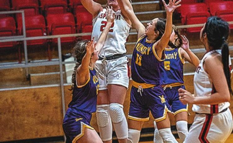 Lady Hornets beat Munday Lady Moguls 53 - 33