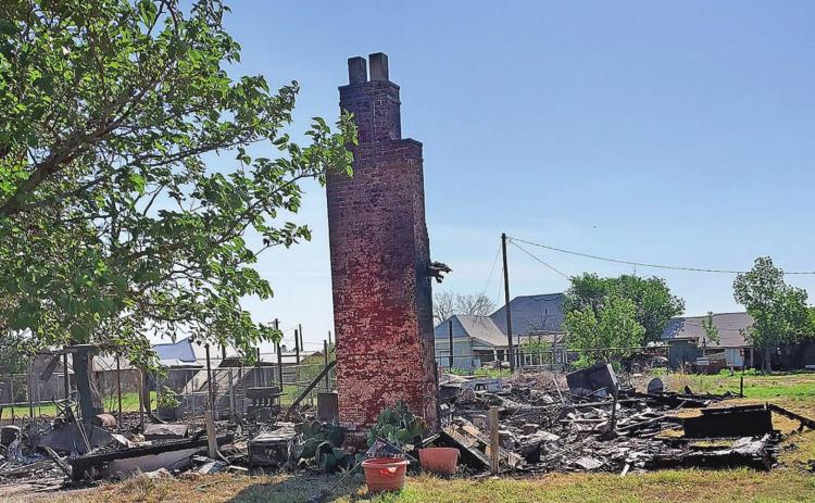 Late night fire devastates Aspermont home